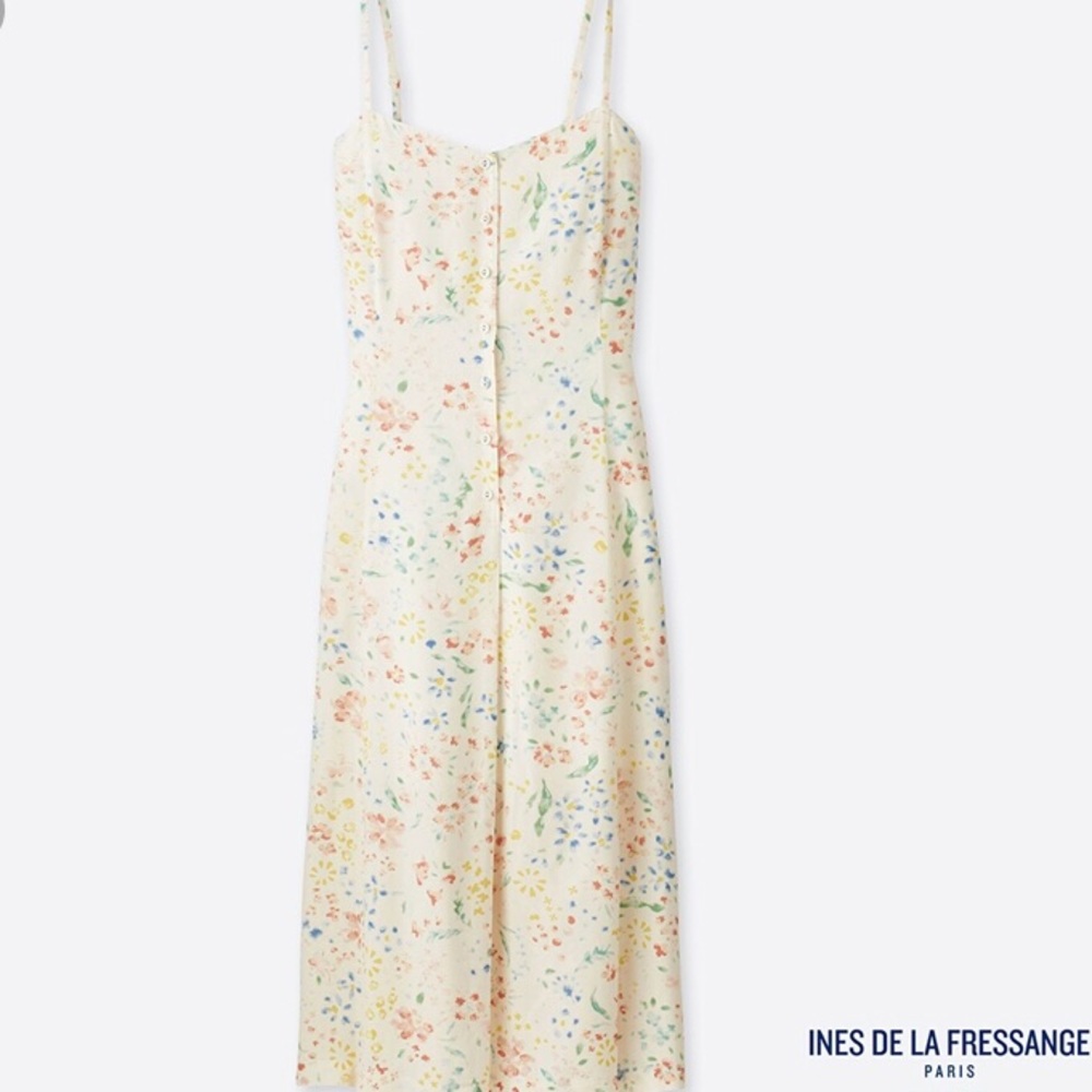 Uniqlo Ines De La Fressange Midi Dress XS 2019